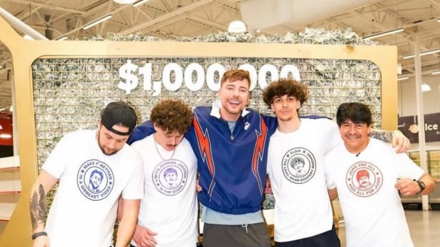El señor Juan cobró 248.346$ del reto de MrBeast: el millón es el cartel, esto es lo que…